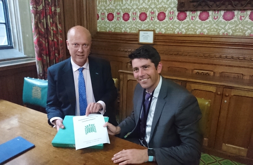 Scott Mann and Chris Grayling