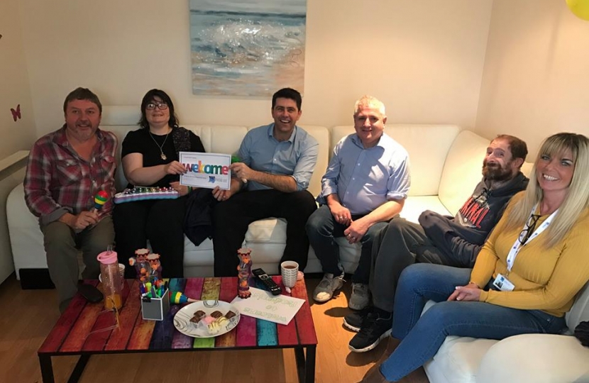 Scott and members of Pendennis House